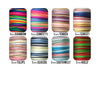 1mm Multi-Colored Nylon Cord String Rope for Crafts, Silicone Necklaces / Lanyards