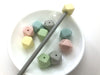 Knitting Needle Stoppers - Barely - Beader Caps - Beader Tips - Back Stoppers - Point Protectors - End Stoppers - Stitch Holder
