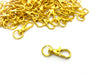 Gold Metal Lanyard Lobster Clip Clasp