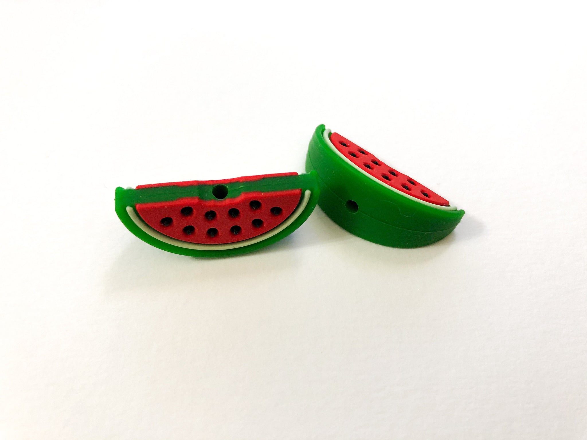 Silicone Watermelon Beads - Bulk Silicone Beads Wholesale - DIY Jewelry