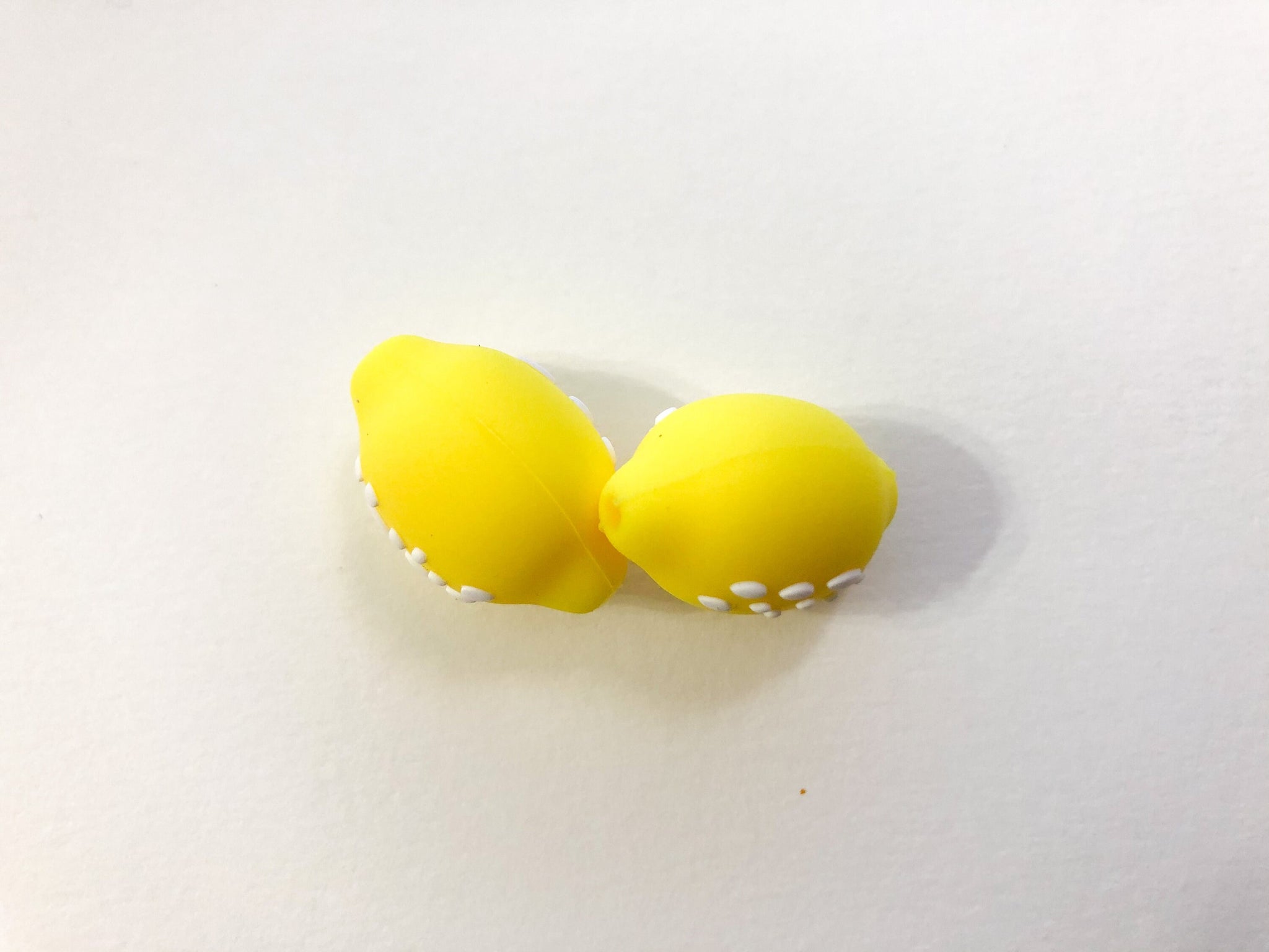 Silicone Lemon Beads - Bulk Silicone Beads Wholesale - DIY Jewelry