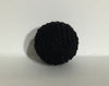 0.51" / 13 mm Crochet Wood Bead in Black