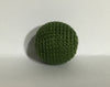 0.78" / 20 mm Crochet Wood Bead in Olive (7262)