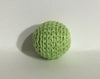 0.78" / 20 mm Crochet Wood Bead in Lt Chartreuse (7261)
