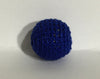 0.78" / 20 mm Crochet Wood Bead in Navy (10)