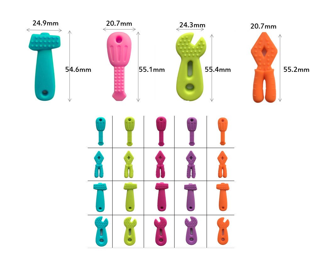 Silicone Hammer Pendant / Teether