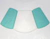 1, 2, or 3 Small Trapezoid Beads - Teal