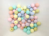70 Bulk Silicone Beads - Pastels, Spring, Baby