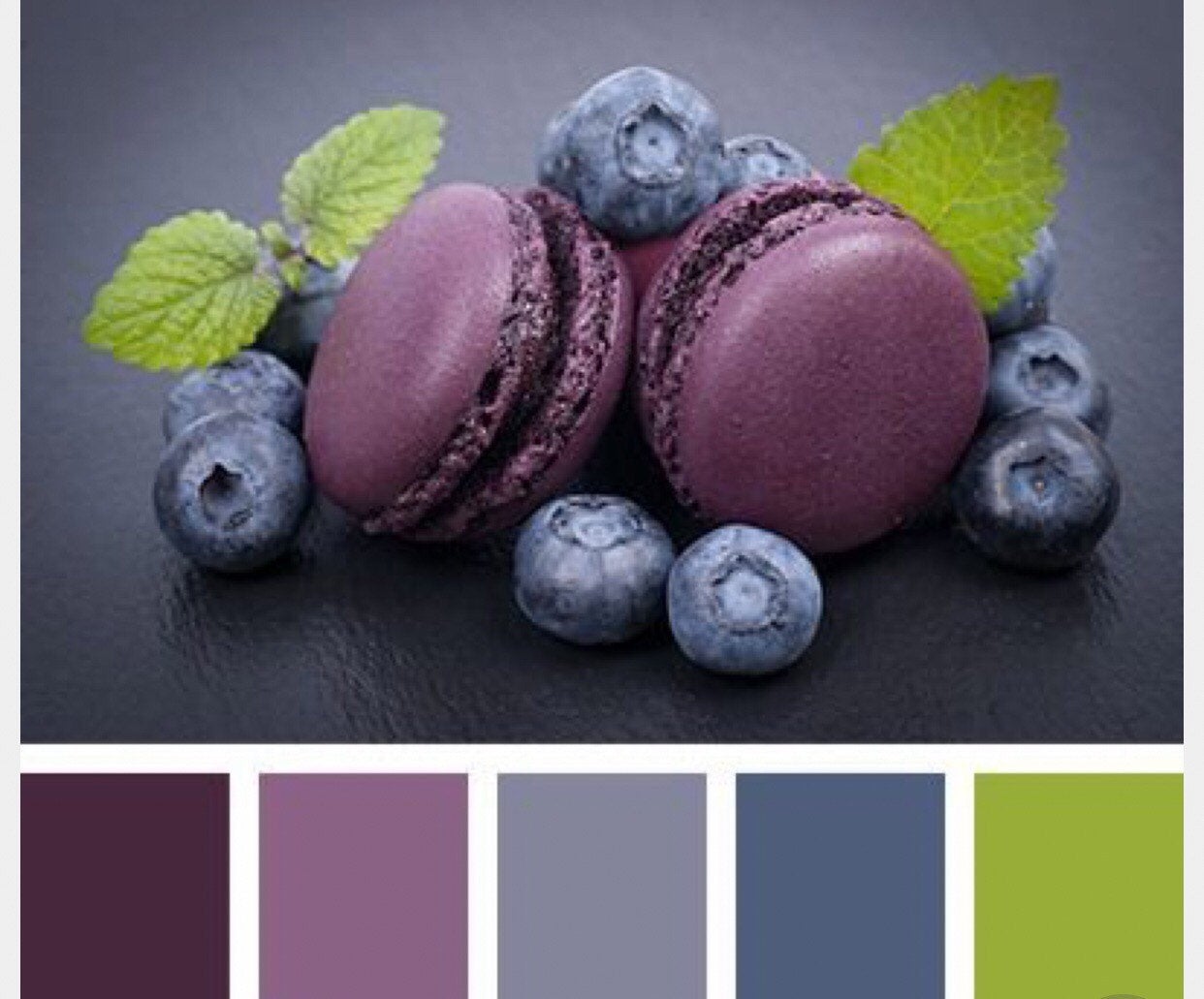 50 Bulk Silicone Beads - Blackberry Macaroon - Violet, Nectar, Bluebird, Wedgewood, Moss