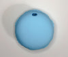 Silicone Macaroon Teether in Blue - Silicone Teething, Silicone Teether, Teething Pendant