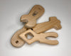 Set of 4 Wood Tool Pendants - DIY Wood Bead - Birch Tool Bead - Engravable - Personalized