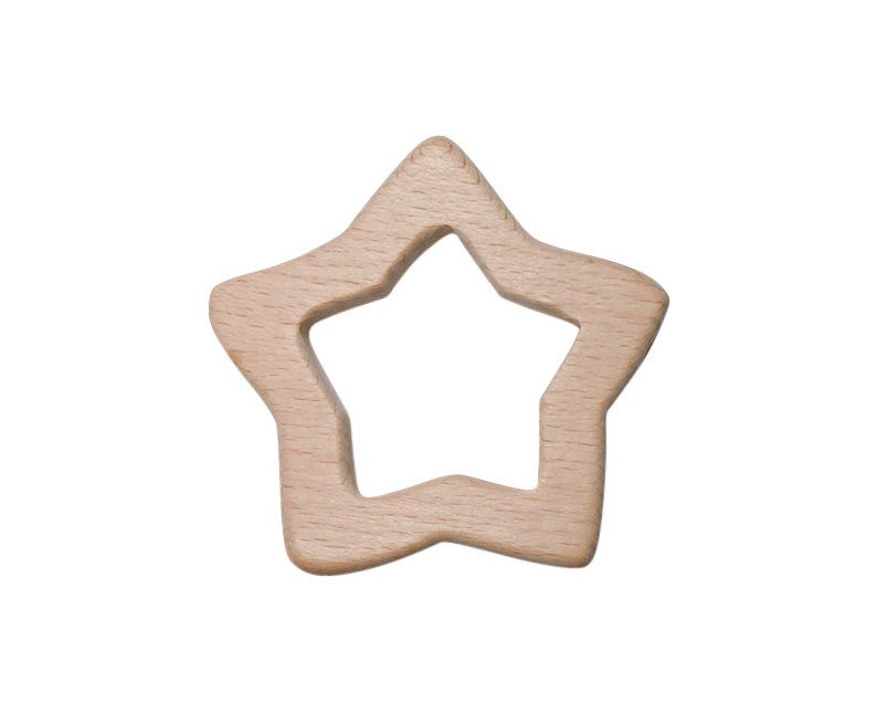 Star - Wood Teether