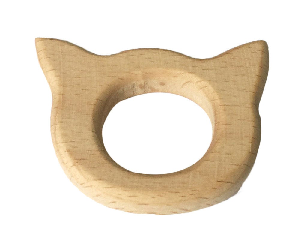 Wood Cat Teether