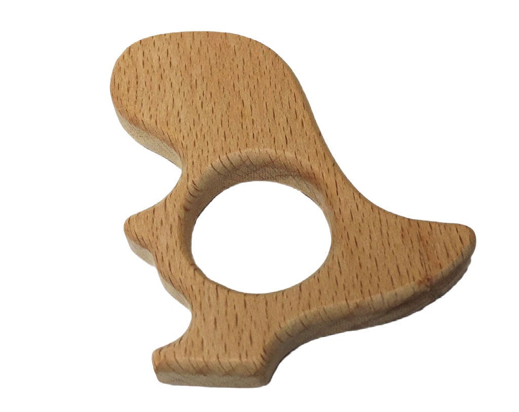 Wood T-Rex Teether (Maple)