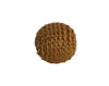0.78" / 20 mm Crochet Wood Bead in Gold (9320)