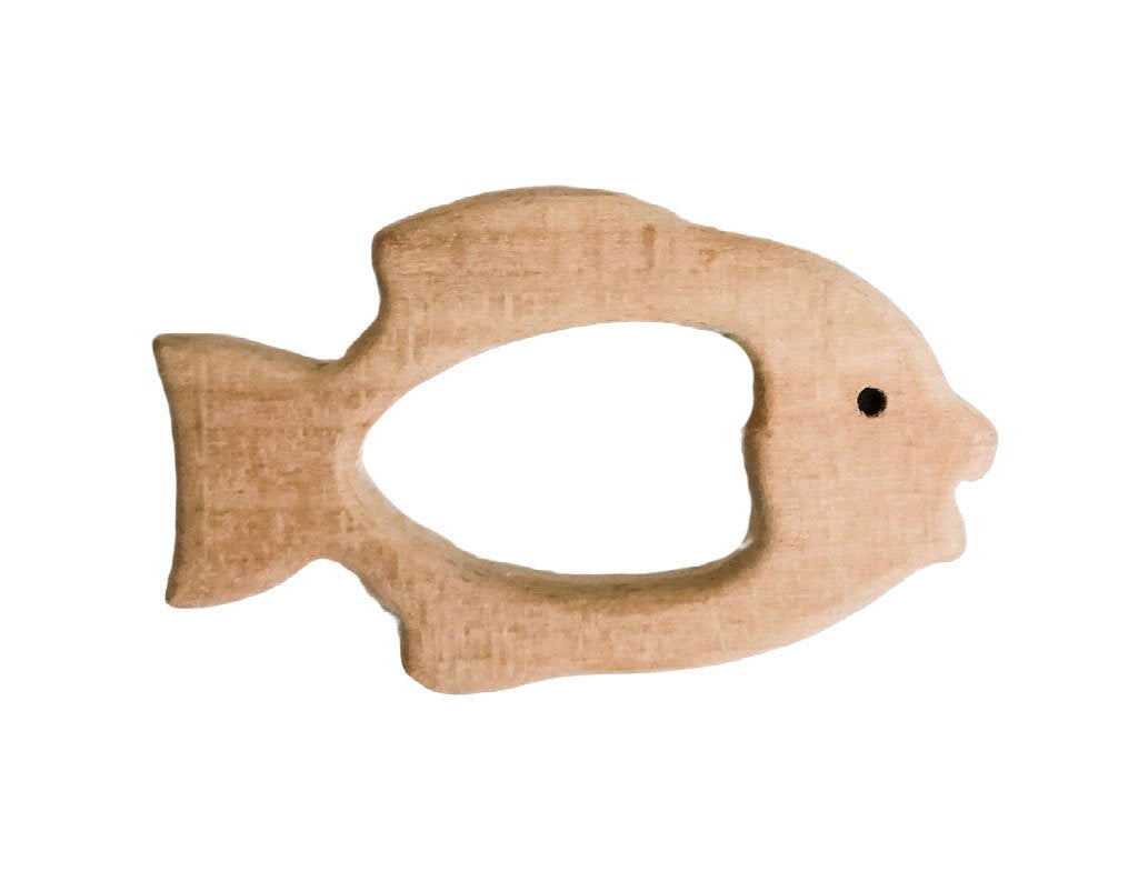 Tropical Fish Wood Teether