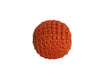 0.78" / 20 mm Crochet Wood Bead in Orange (09)