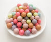 Bubblegum Acrylic Beads - 14 mm - Unicorn Mix - Bulk Beads - Wholesale Beads - Bubble Gumball Beads 14mm - Child Jewelry - Kids Necklace
