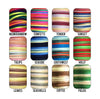 2mm Multi-Colored Nylon Cord String Rope for Crafts, Silicone Necklaces / Lanyards