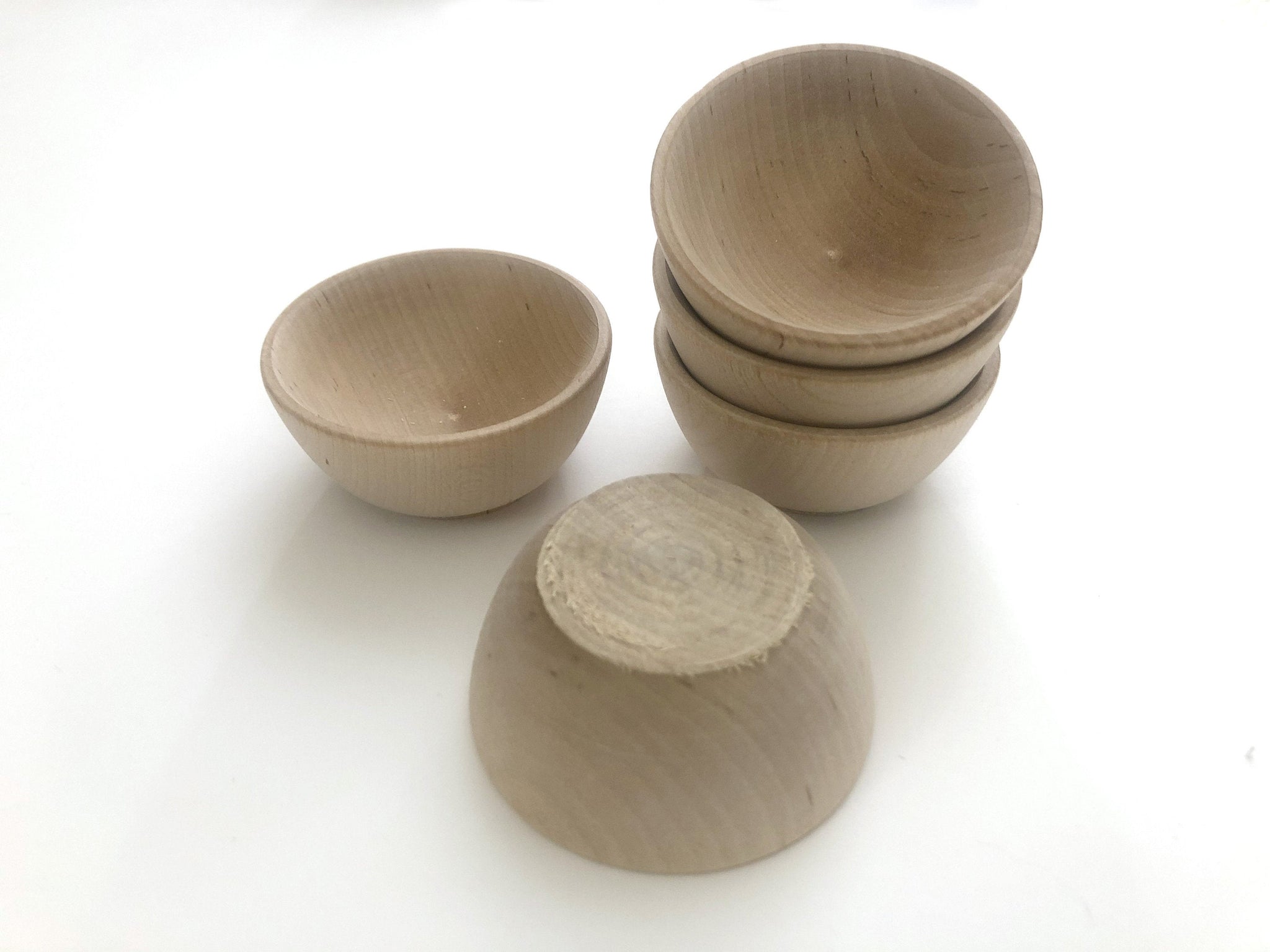 Small Wood Bowl - 2.5" x 1 1/8"