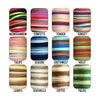 2mm Solid Colored Nylon Cord String Rope (2 mm) or Stretchy Clear 1 mm Elastic for Crafts, Silicone Necklaces, Pacifier Clips