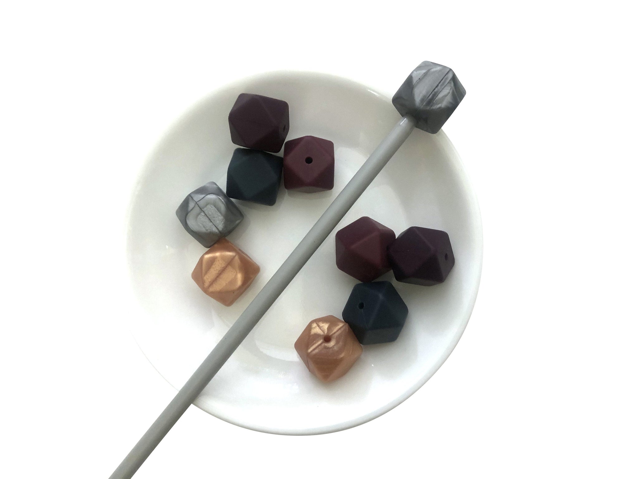 Knitting Needle Stoppers - Luxury - Beader Caps - Beader Tips - Back Stoppers - Point Protectors - End Stoppers - Stitch Holder