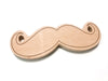 Mustache Wood Teether and Wood Toy