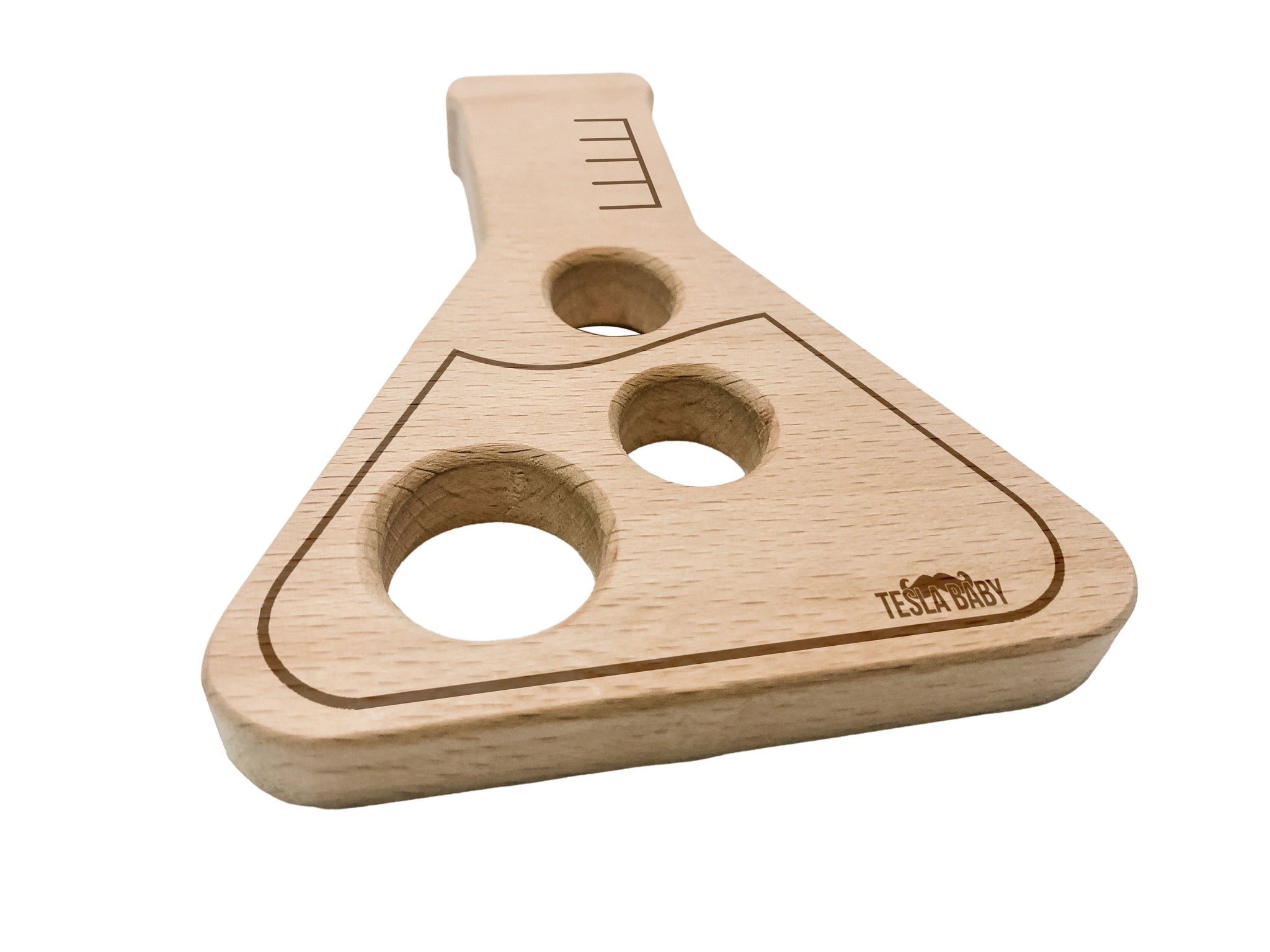 Science Flask Wood Teether and Wood Toy