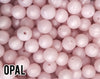 15 mm Opal Silicone Beads 5-1,000 (aka Metallic Quartz Pink) Silicone Beads