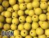 15 mm Dijon Silicone Beads 5-1,000 (aka Medium Yellow, Green Yellow, Mustard) Silicone Beads Wholesale Silicone Beads