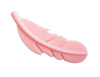 Light Pink Silicone Feather Pendant Beads - Quartzish - Bulk Silicone Beads Wholesale - DIY Jewelry