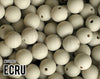 Silicone Beads, 12 mm Ecru Silicone Beads 5-1,000 (aka off white, tan, beige, light brown) Bulk Silicone Beads Wholesale