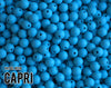 Silicone Beads, 9 mm Round  Capri Silicone Beads - Pastel Neon - 5-1,000 (aka bright blue, neon blue, pastel blue) Bulk Silicone Beads Wholesale