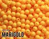 Silicone Beads, 9 mm Round  Marigold Silicone Beads - Dark Neon - 5-1,000 (aka bright orange, neon orangish yellow) Bulk Silicone Beads Wholesale