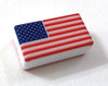 Silicone American Flag USA Flag Focal Beads - Bulk Silicone Beads Wholesale - DIY Jewelry