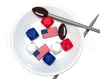 Knitting Needle Stoppers - American Football - Beader Caps - Tips - Back Stoppers - Point Protectors - End Stoppers - Stitch Holder