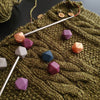 Knitting Needle Stoppers - Fall Colors - Beader Caps - Beader Tips - Back Stoppers - Point Protectors - End Stoppers - Stitch Holder