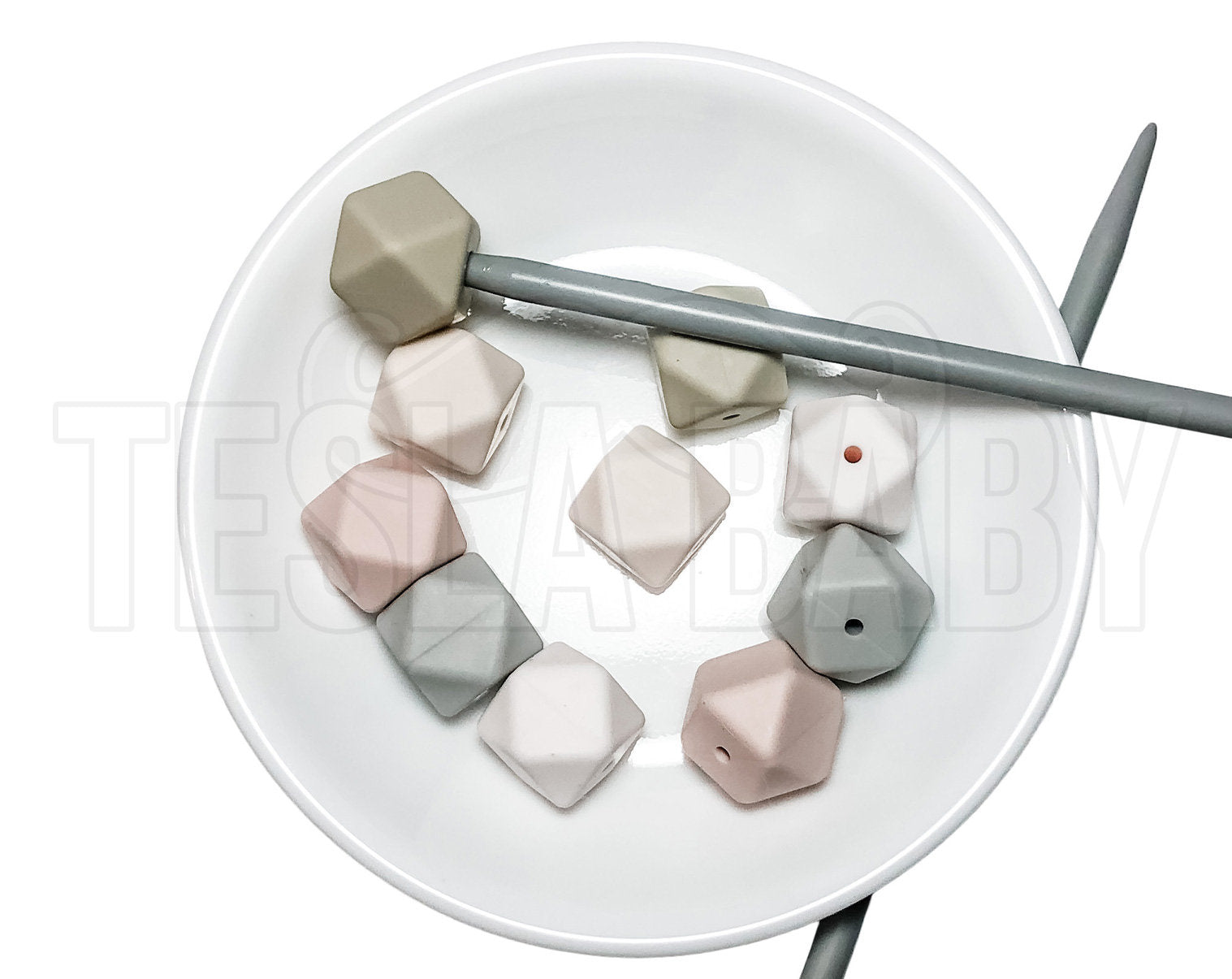 Knitting Needle Stoppers - Neutrals - Beader Caps - Beader Tips - Back Stoppers - Point Protectors - End Stoppers - Stitch Holder