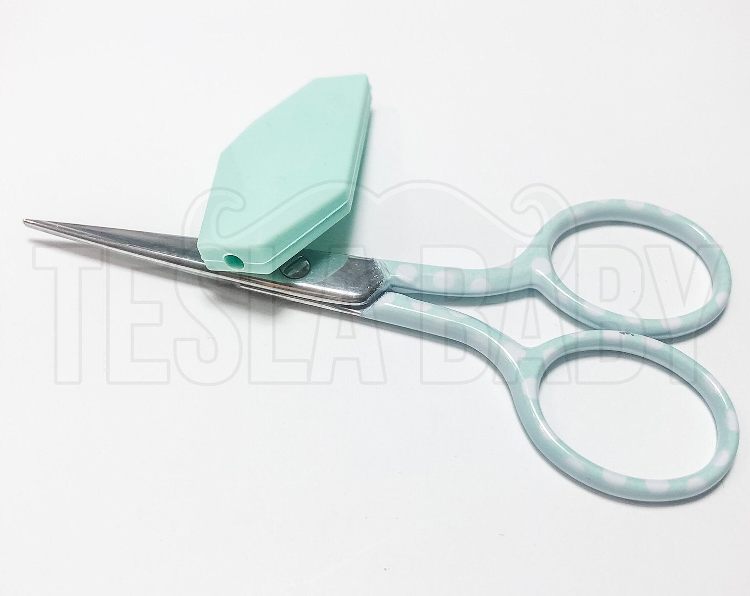 Pair of Scissor Stoppers - Random Colors - Scissor Protector - Scissor Tip Protector - Stork Scissor Tip Protector