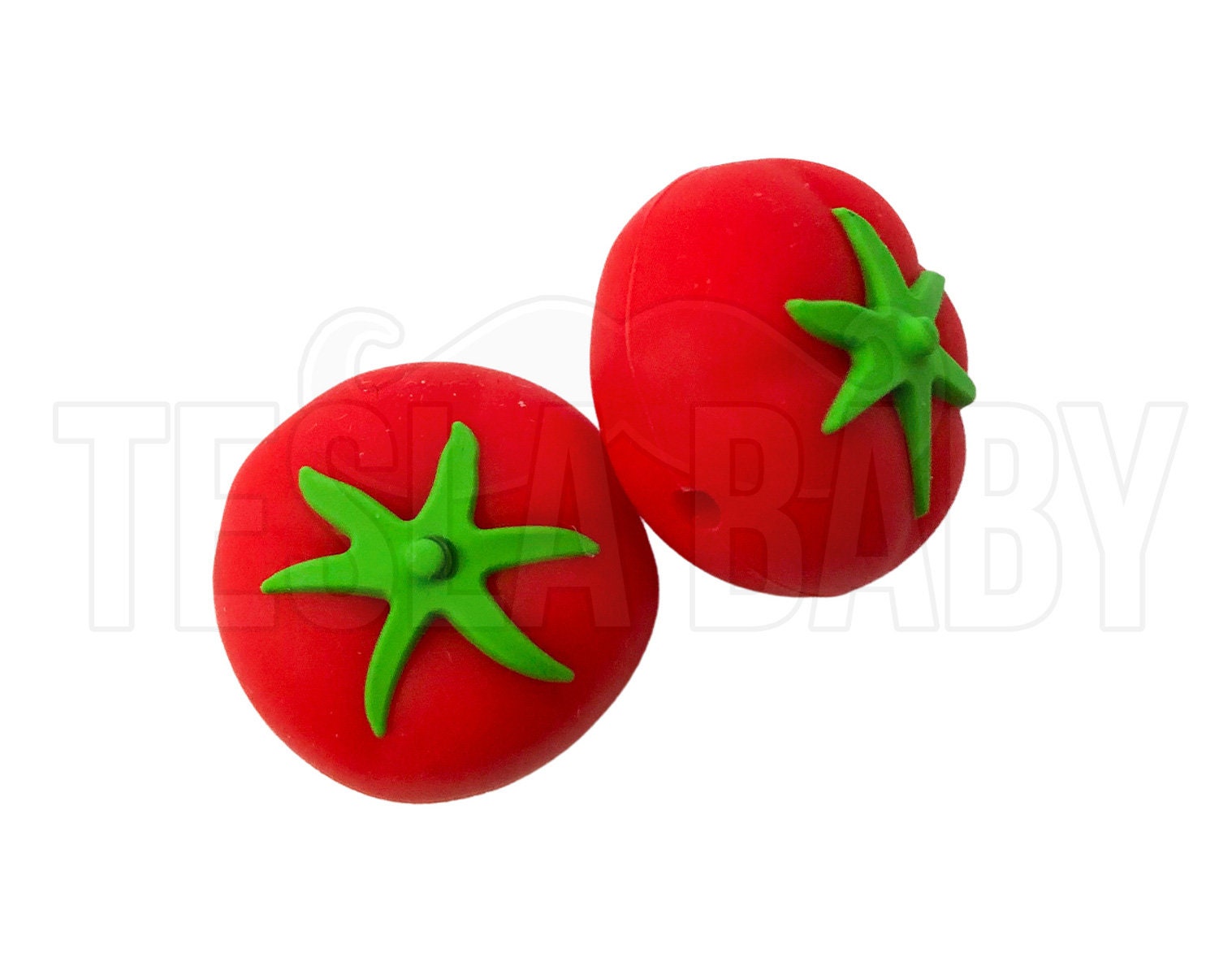 Silicone Tomato Beads - Bulk Silicone Beads Wholesale - DIY Jewelry