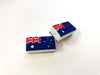 Silicone Australian Flag Focal Beads - Bulk Silicone Beads Wholesale - DIY Jewelry