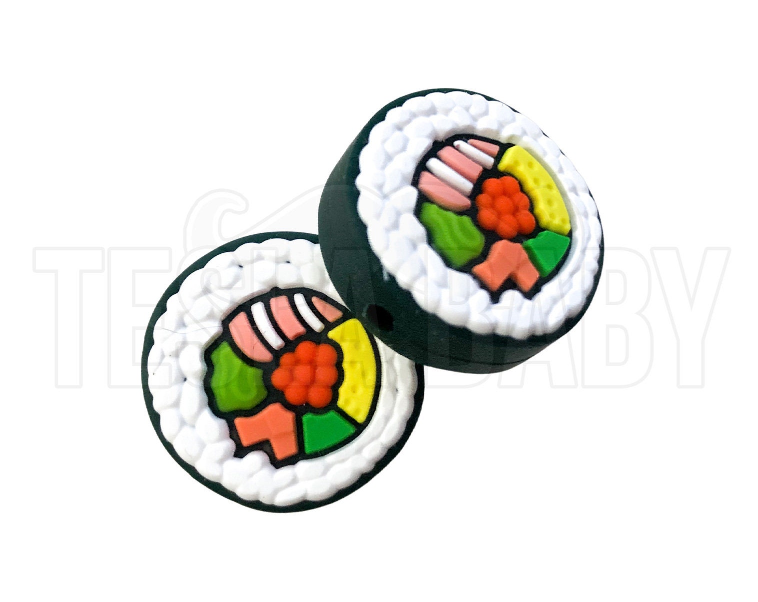 Silicone Sushi Beads - Bulk Silicone Beads Wholesale - DIY Jewelry