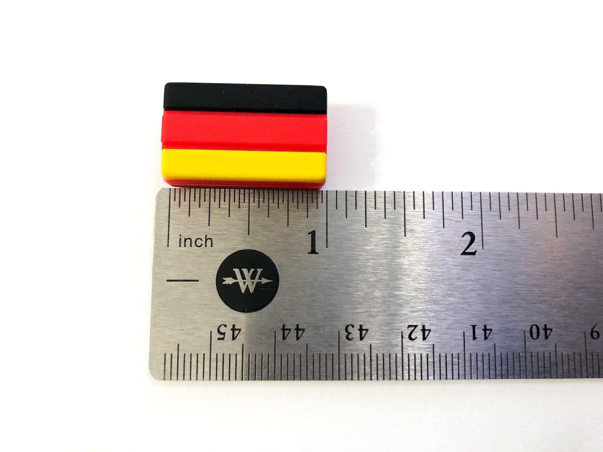 Silicone Germany Flag Focal Beads - Bulk Silicone Beads Wholesale