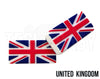 Silicone United Kingdom UK Flag Focal Beads - Bulk Silicone Beads Wholesale - DIY Jewelry