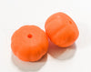 Silicone Orange Pumpkin Beads - Bulk Silicone Beads Wholesale - DIY Jewelry