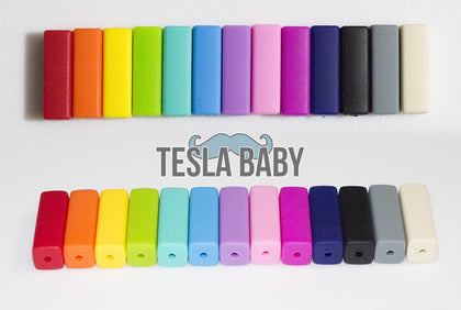 15 mm Marsala Silicone Beads 5-1,000 (aka Terra, Light Mahogany) Silic –  Tesla Baby