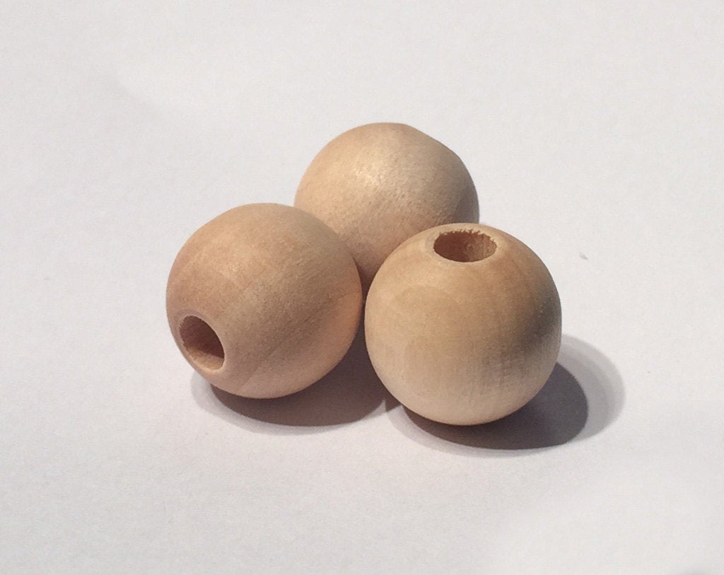 12 pcs Natural Wooden Balls 4 inch Unfinished Wood Spheres for