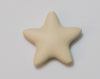 Ivory Star Silicone Bead