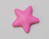 Pink Star Silicone Bead