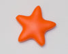 Orange Star Silicone Bead